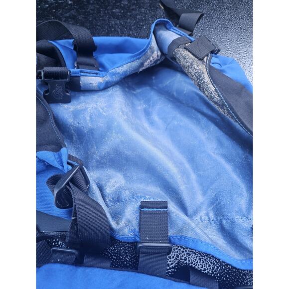 Lowe Alpine Contour Classic 90x15 Backpack - Blue - INTERNAL FRAME NOT INCLUDED - Picture 5 of 15